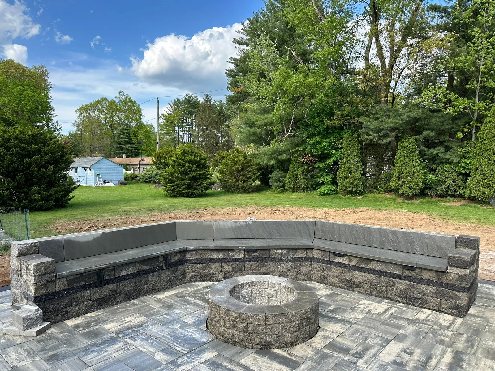 Bench — Stone & Scappes, Hartford County CT
