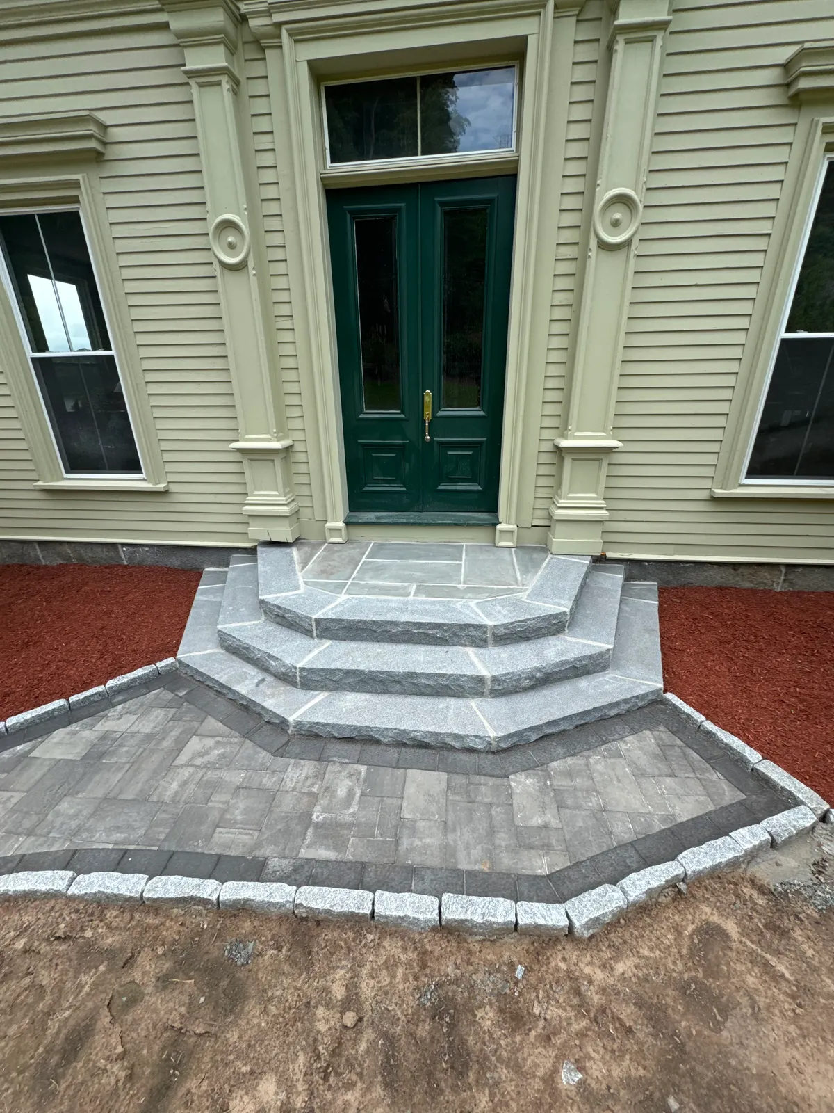 Bluestone Steps — Stone & Scappes, Hartford County CT