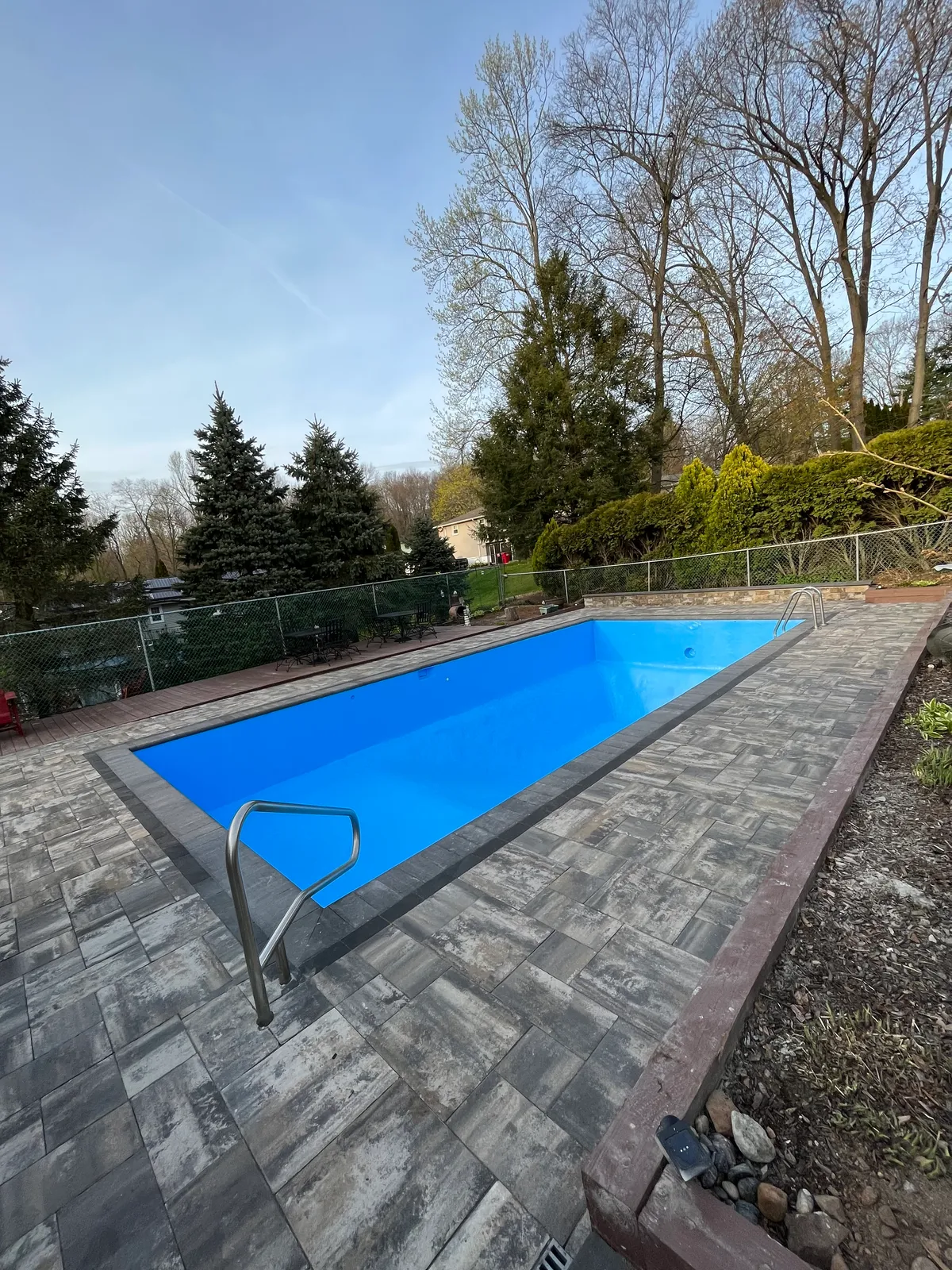 Blue Pool — Stone & Scappes, Hartford County CT