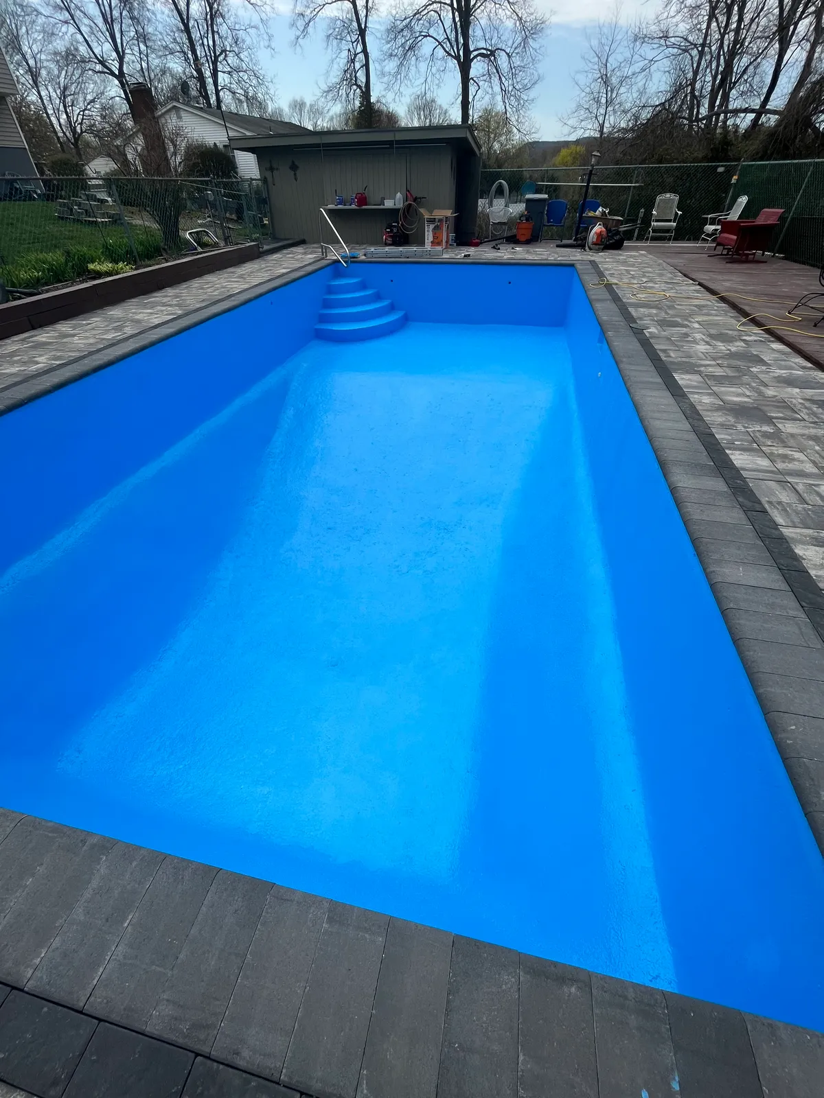 Blue Pool — Stone & Scappes, Hartford County CT