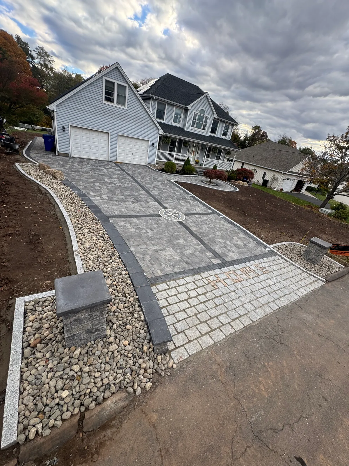 Dan Driveway — Stone & Scappes, Hartford County CT