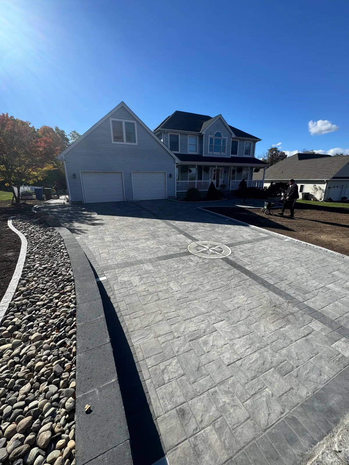 Dan Driveway — Stone & Scappes, Hartford County CT