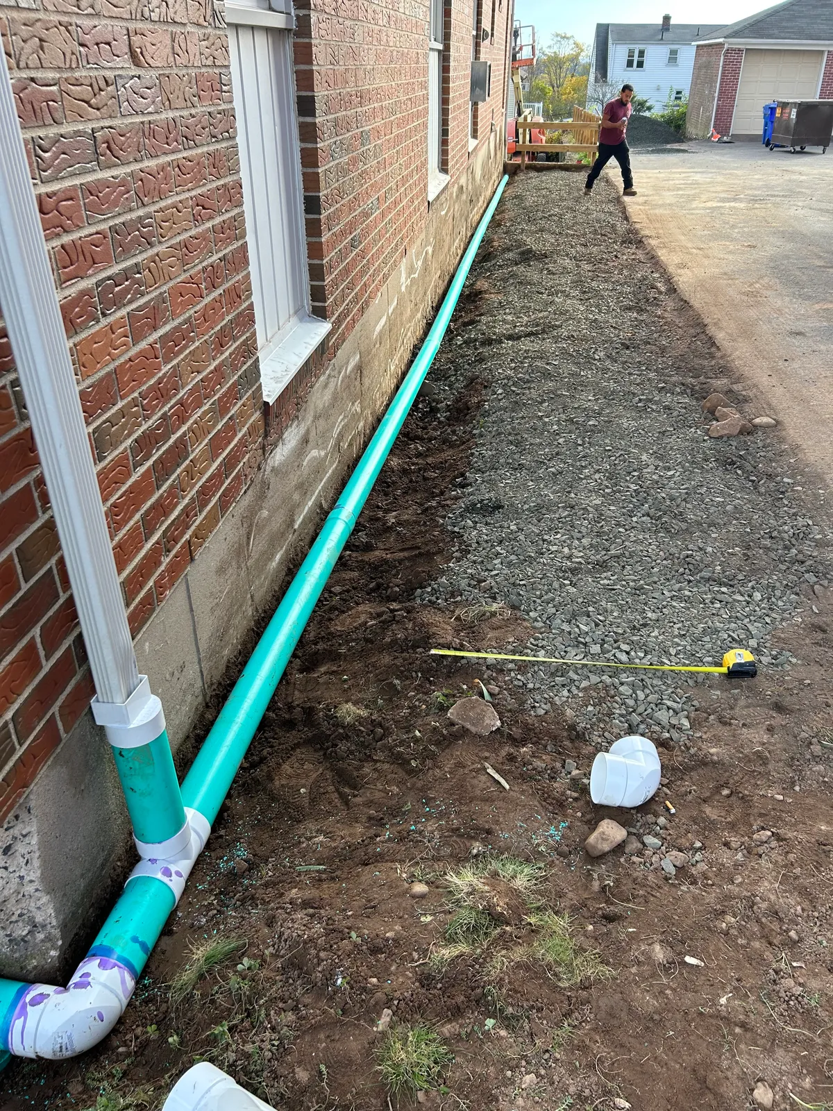 Drainage — Stone & Scappes, Hartford County CT