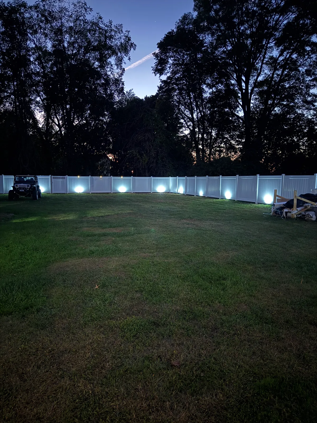 Fence Lights — Stone & Scappes, Hartford County CT