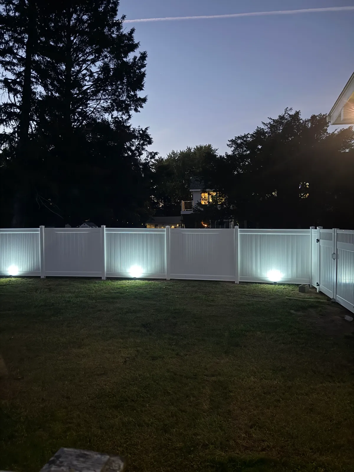 Fence Lights — Stone & Scappes, Hartford County CT