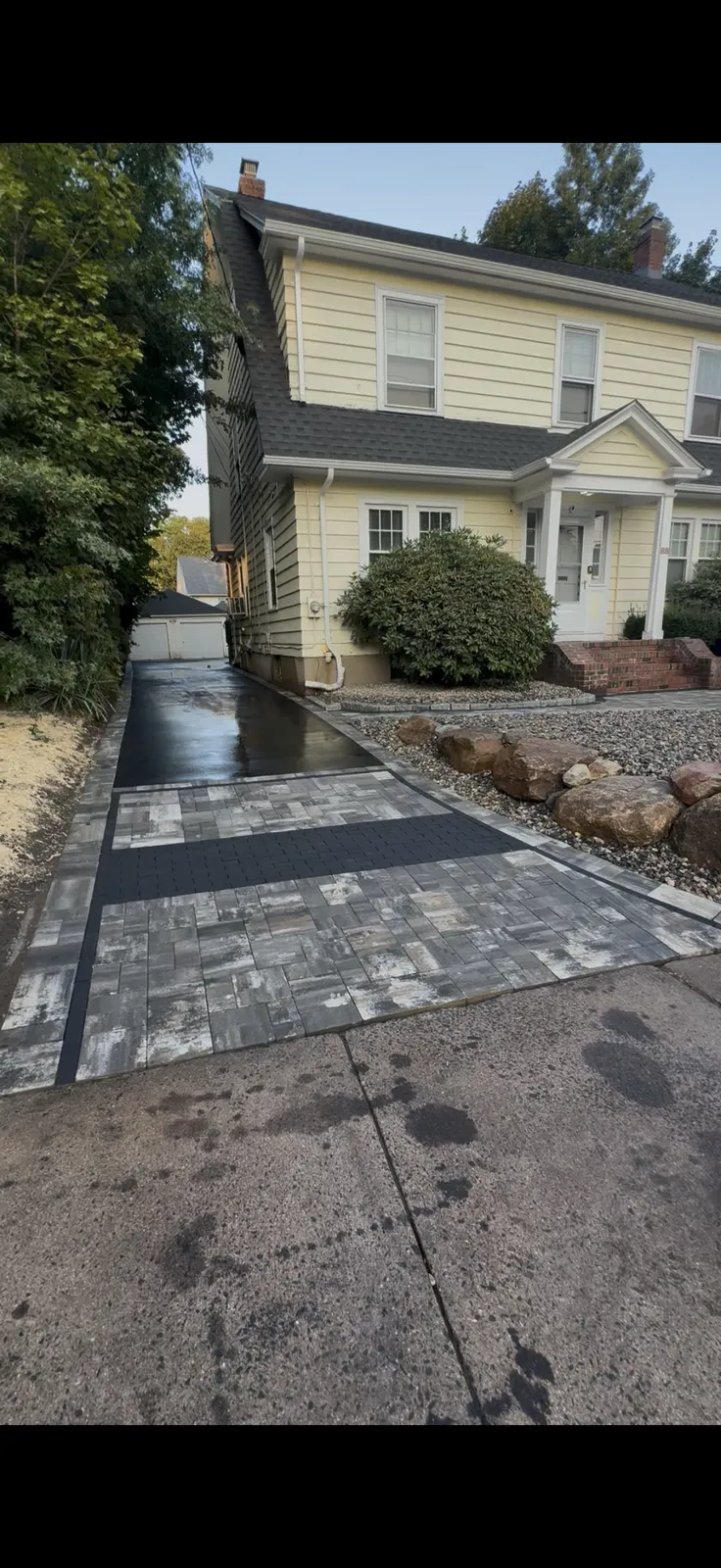 Paver Driveway — Stone & Scappes, Hartford County CT