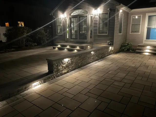 Patio Night Life — Stone & Scappes, Hartford County CT