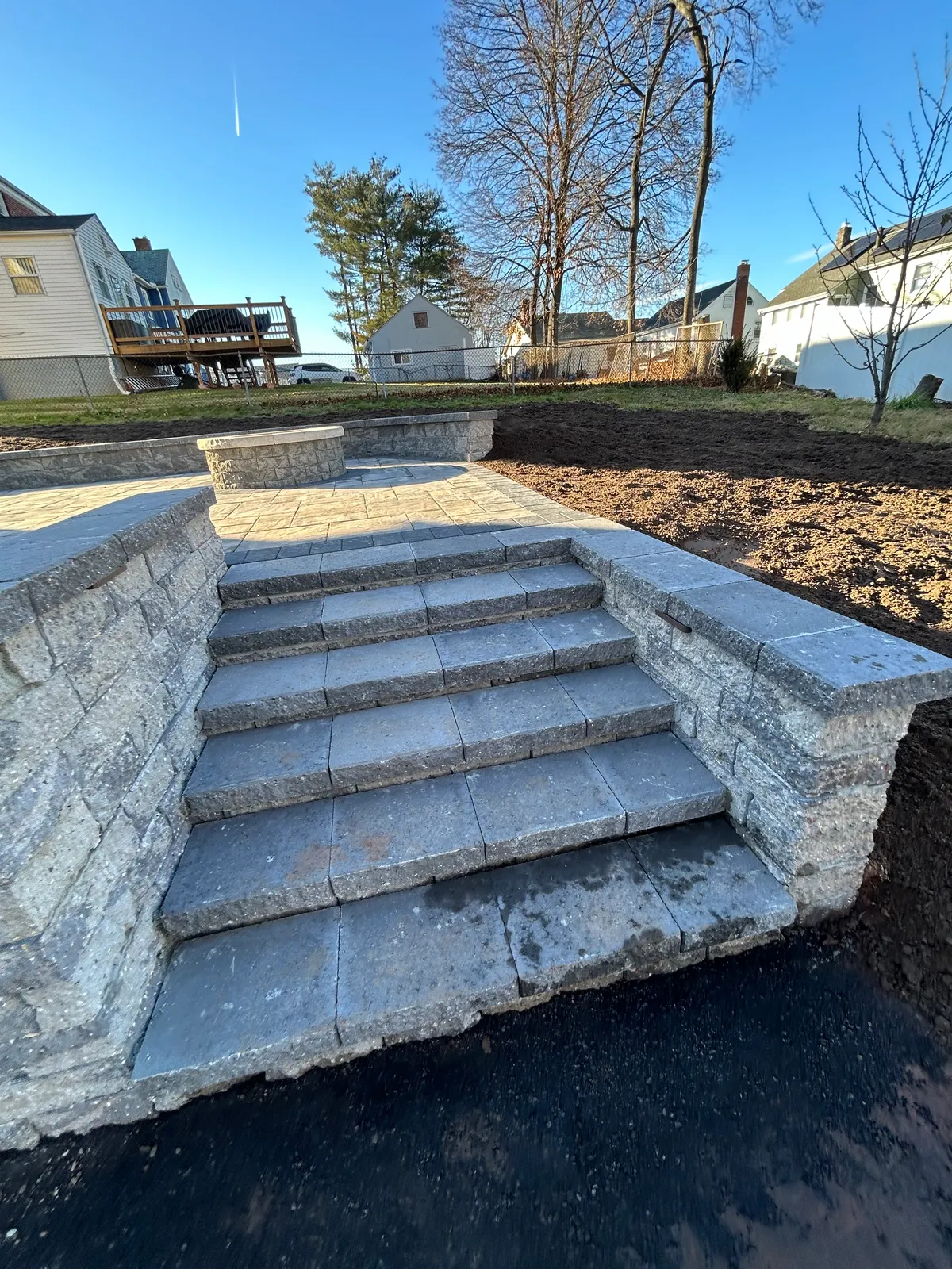 Steps And Patio — Stone & Scappes, Hartford County CT