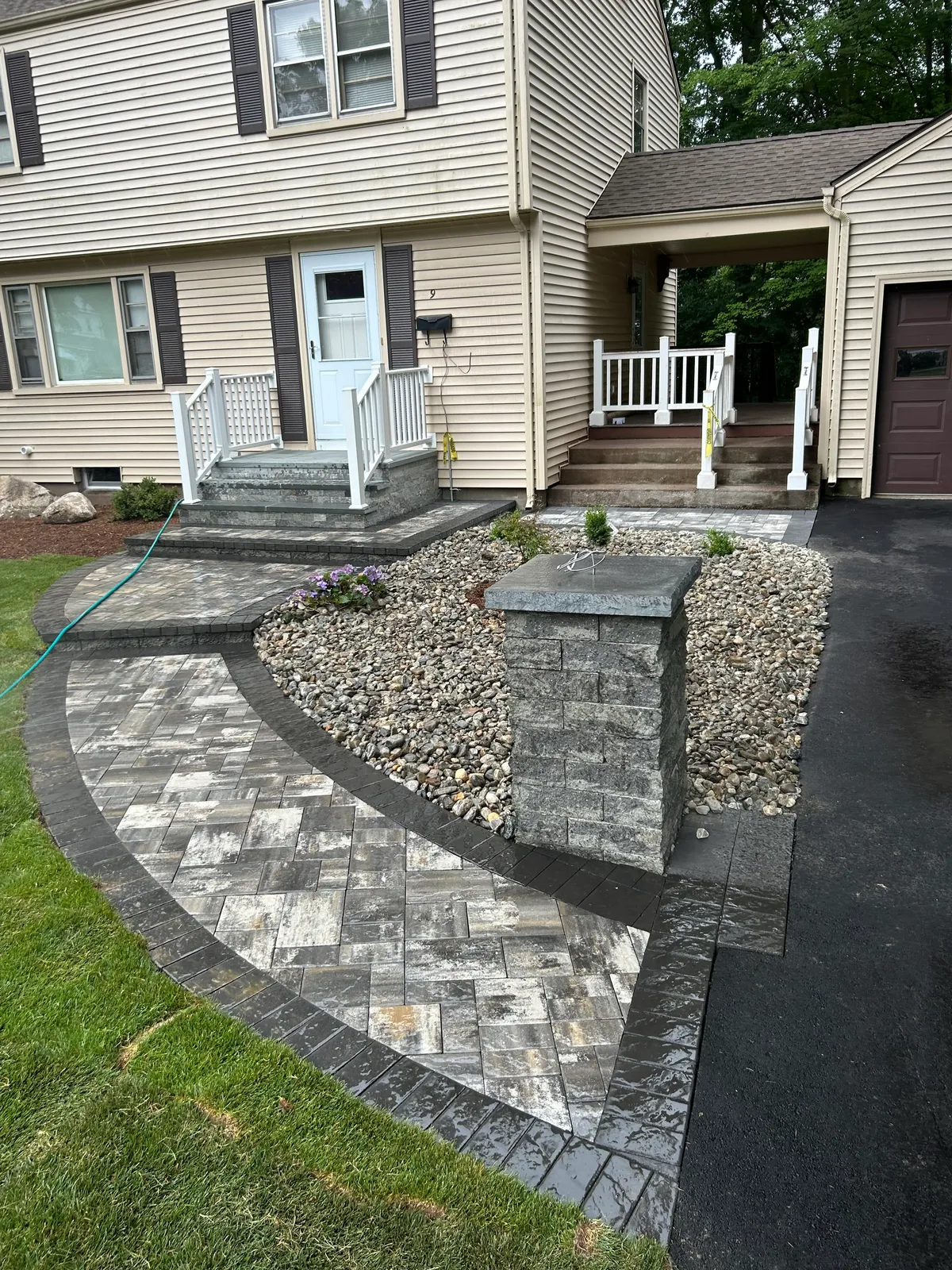 Walkway — Stone & Scappes, Hartford County CT