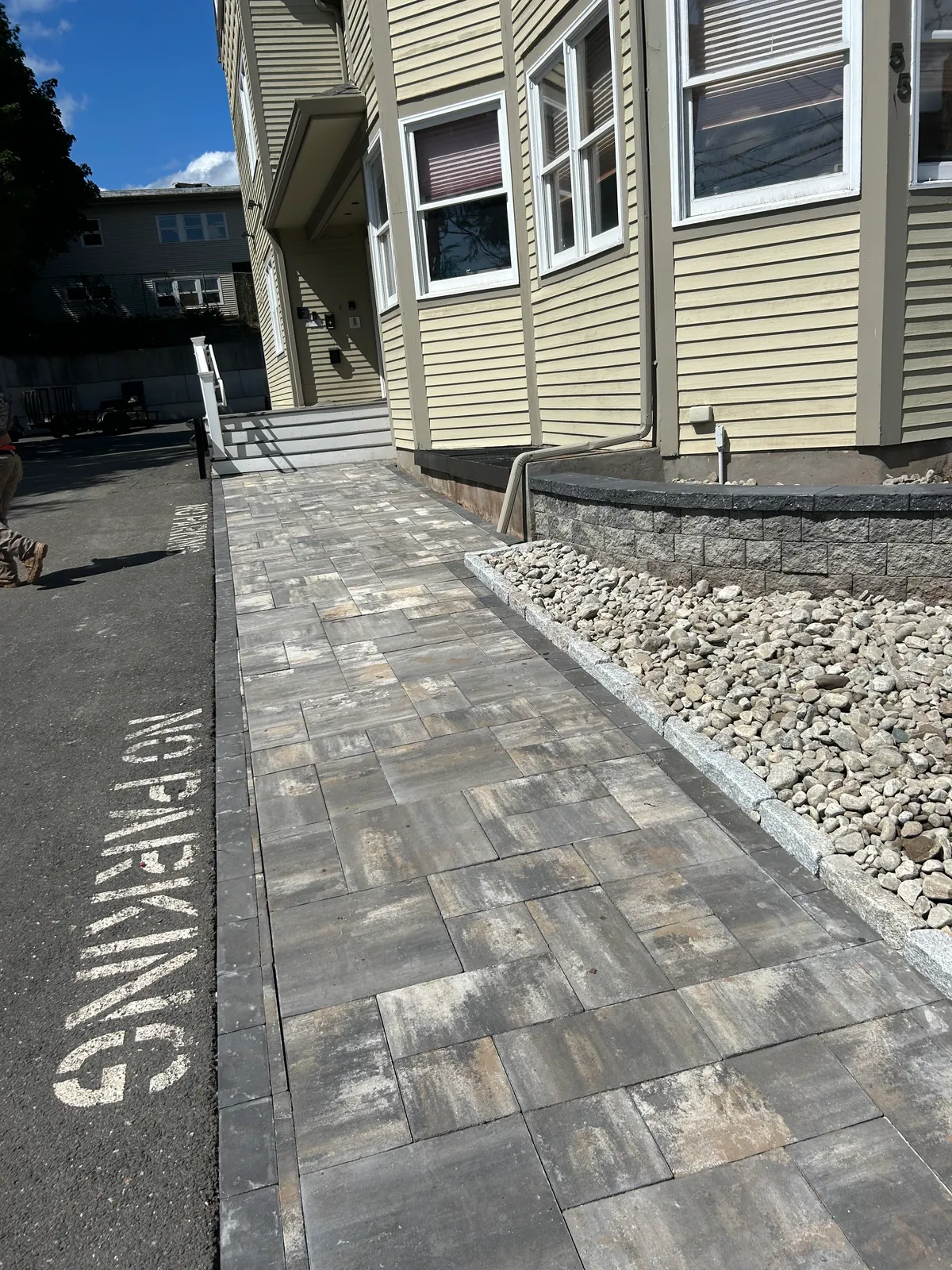Walkway — Stone & Scappes, Hartford County CT