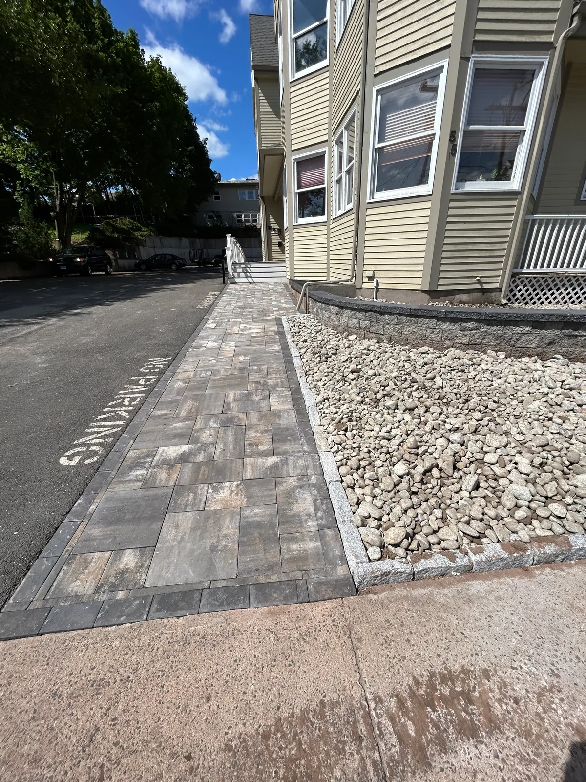 Walkway — Stone & Scappes, Hartford County CT