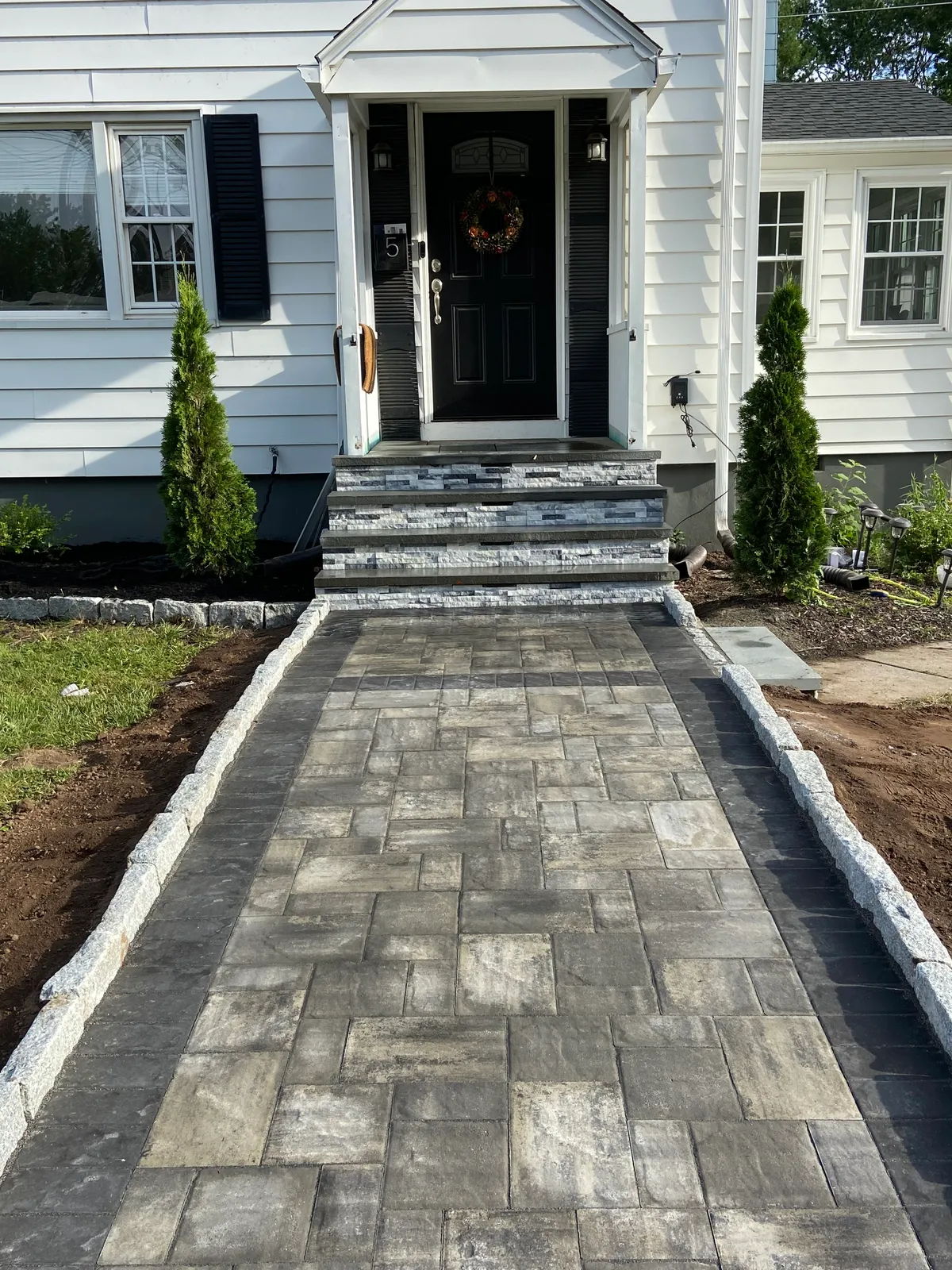 Walkway And Steps — Stone & Scappes, Hartford County CT